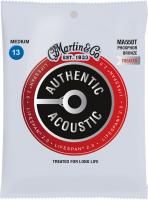 MA550T Acoustic Guitar 6-String Set Authentic Lifespan 2.0 92/8 Phosphor Bronze 13-56 - juego de cuerdas