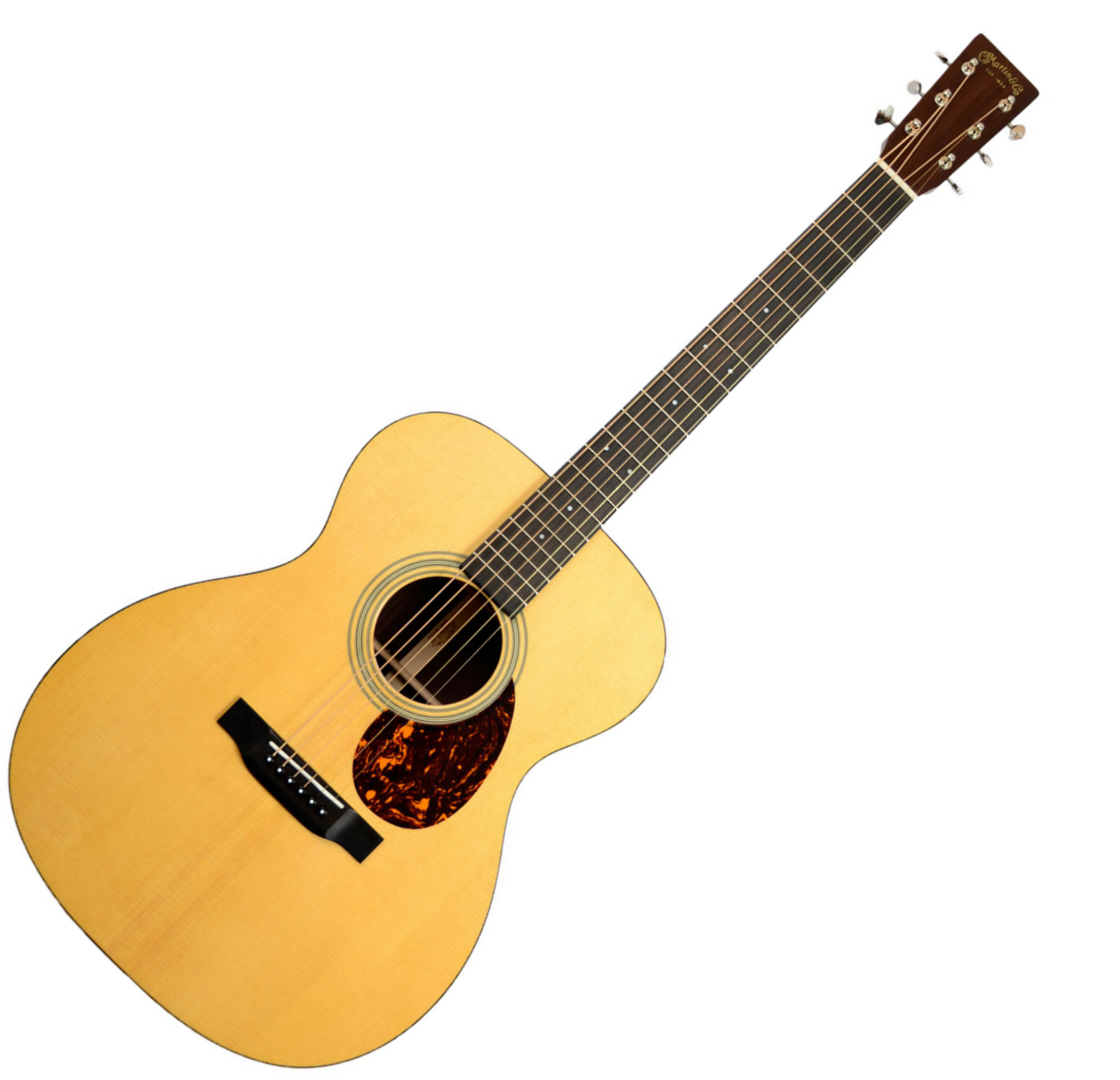 Martin Om-21 Standard Re-imagined Orchestra Model Epicea Palissandre Eb - Natural Aging Toner - Guitarra acústica & electro - Variation 4