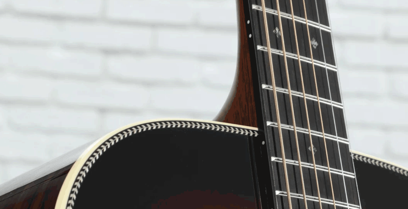 Martin Om28 Standard Golden Era Orchestra Model Epicea Palissandre Eb - Gloss 1935 Sunburst - Guitarra folk - Variation 3
