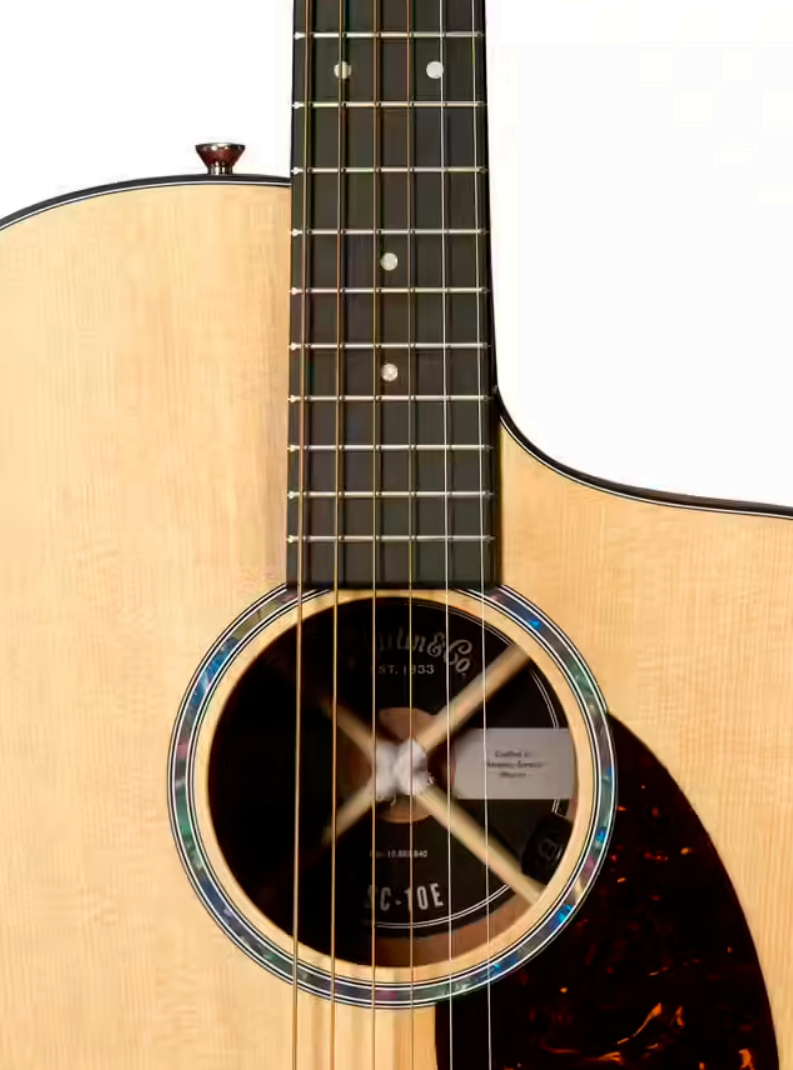 Martin Sc10e Spruce Road S Om Cw Epicea Sapele Ric - Natural - Guitarra folk - Variation 2