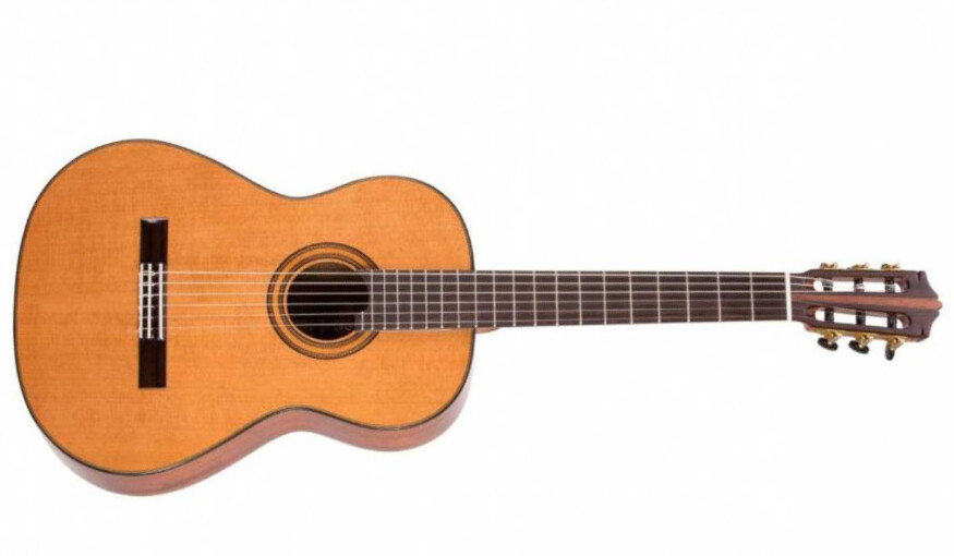 Martinez Mc 118c Standard 4/4 Cedre Acajou Eb +housse - Natural - Guitarra clásica 4/4 - Main picture