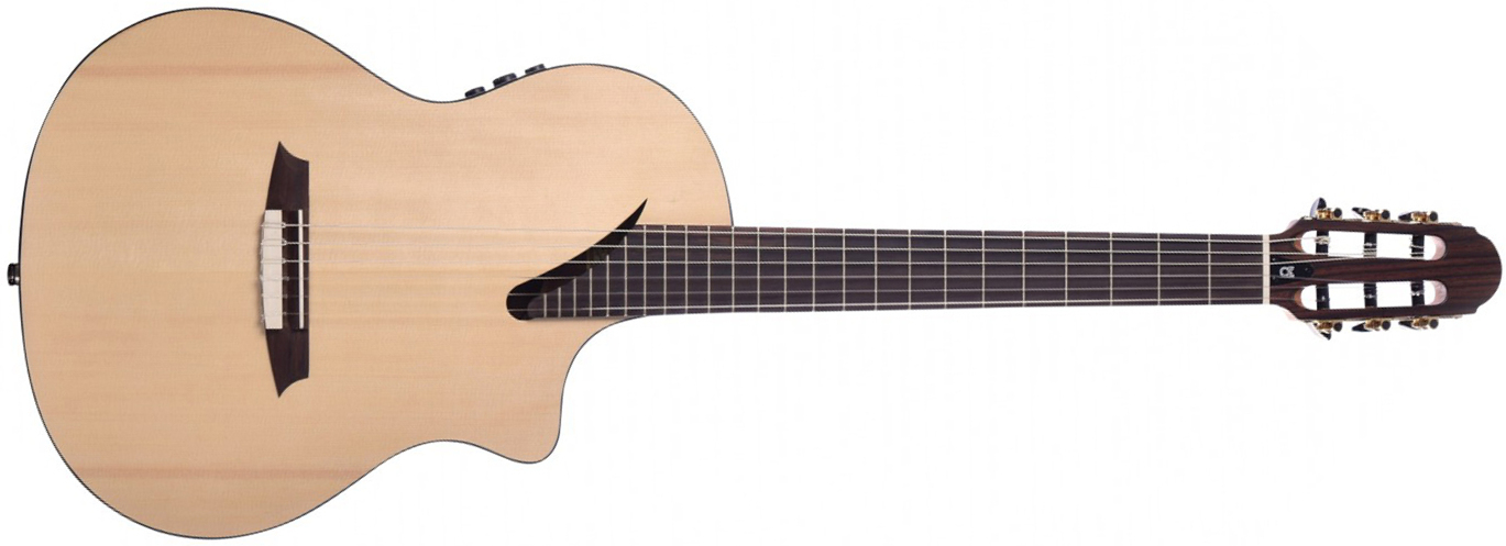 Martinez Ms-14 Mh Performer Epicea Acajou Rw - Natural - Guitarra folk - Main picture