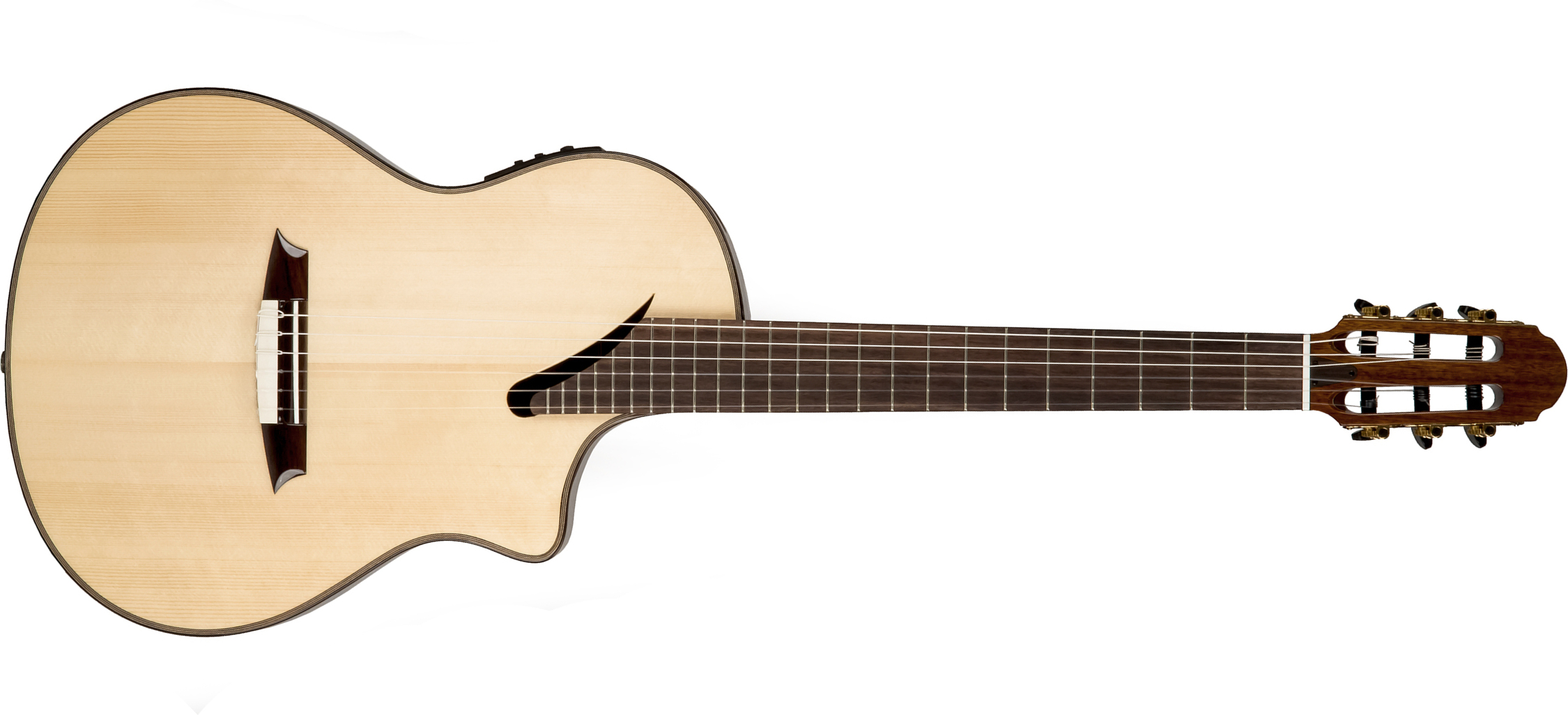 Martinez Ms14r Performer Cedre Palissandre Rw +housse - Natural - Guitarra clásica 4/4 - Main picture