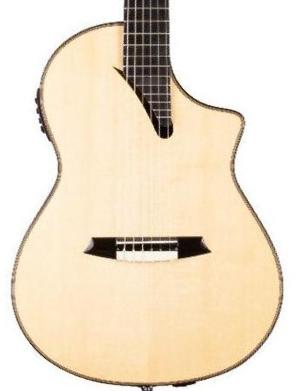 Martinez Mscc-14rs Performer Epicea Palissandre Rw +etui - Natural - Guitarra clásica 4/4 - Main picture