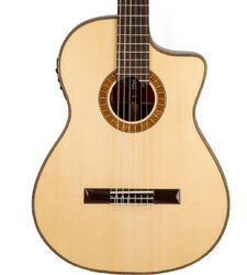 Guitarra clásica 4/4 Martinez Crossover MP12-RS +Bag - Natural