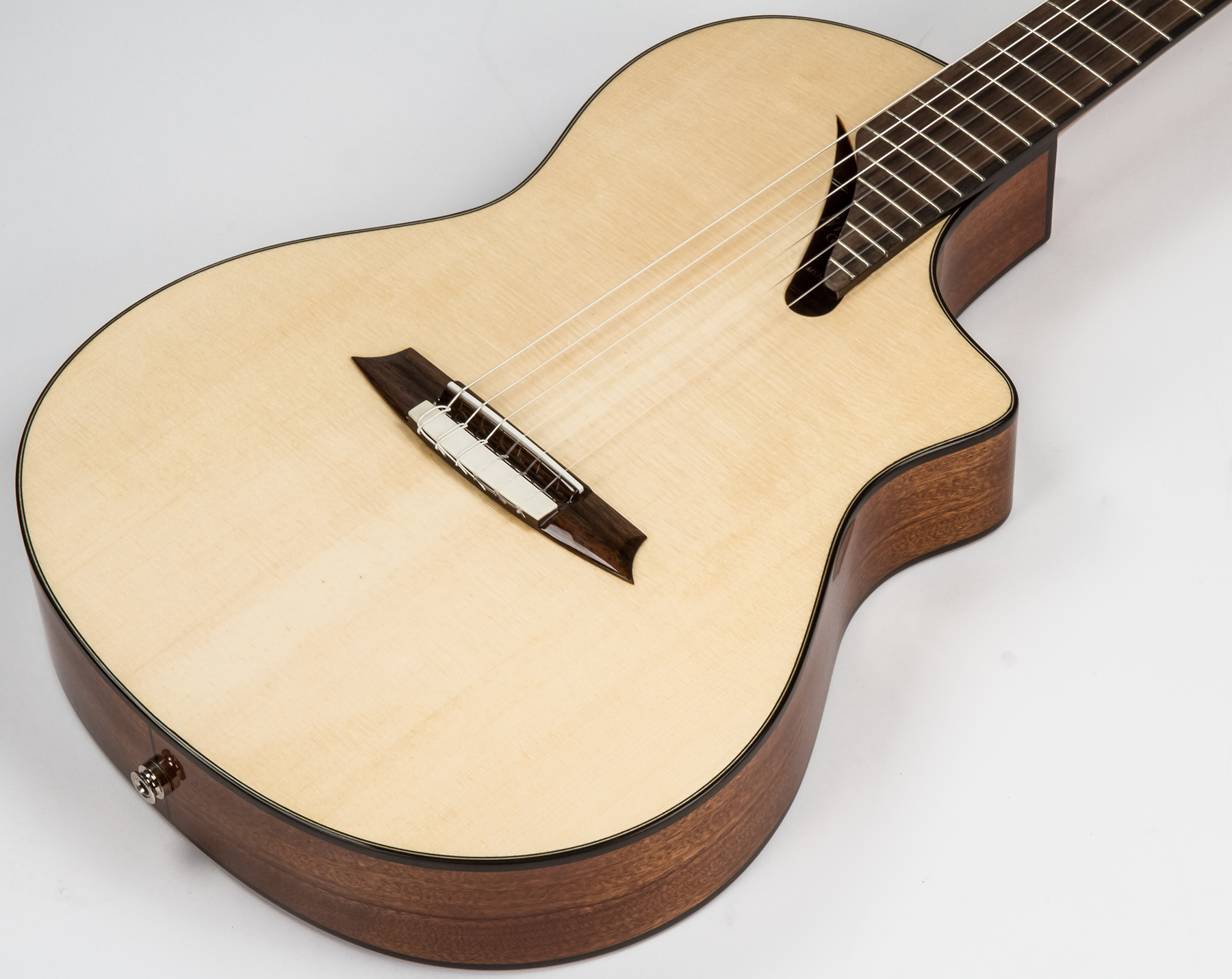 Martinez Ms14m Performer Epicea Acajou Rw +housse - Natural - Guitarra clásica 4/4 - Variation 1