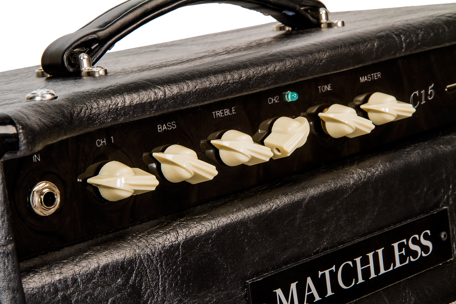 Matchless C-15 Head 15w Black/silver - Cabezal para guitarra eléctrica - Variation 2