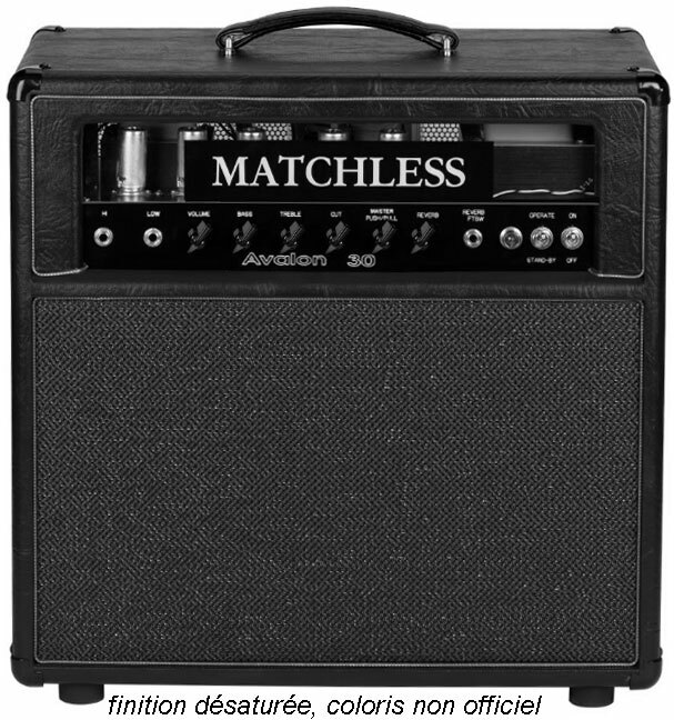 Matchless Avalon 30 112 Reverb 1x12 30w Cappuccino/gold - Combo amplificador para guitarra eléctrica - Main picture