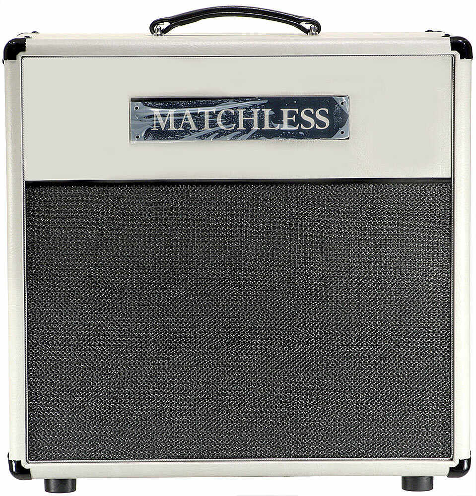 Matchless Ess 1x12 30w 8-ohms Gray/silver - Cabina amplificador para guitarra eléctrica - Main picture