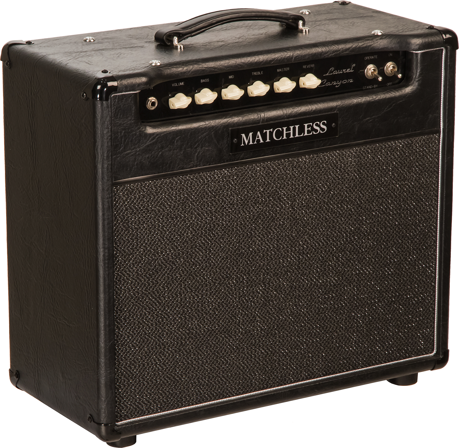 Matchless Laurel Canyon Reverb Combo 20w 1x12 Black/silver - Combo amplificador para guitarra eléctrica - Main picture