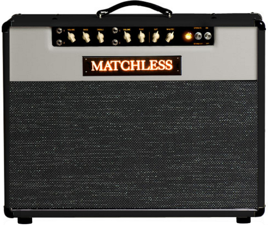 Matchless Sc Mini 1x12 6w Black/light Gray/silver - Combo amplificador para guitarra eléctrica - Main picture
