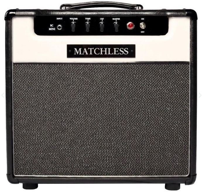 Matchless Sc Mini 1x12 6w Black/light Gray/silver - Combo amplificador para guitarra eléctrica - Main picture