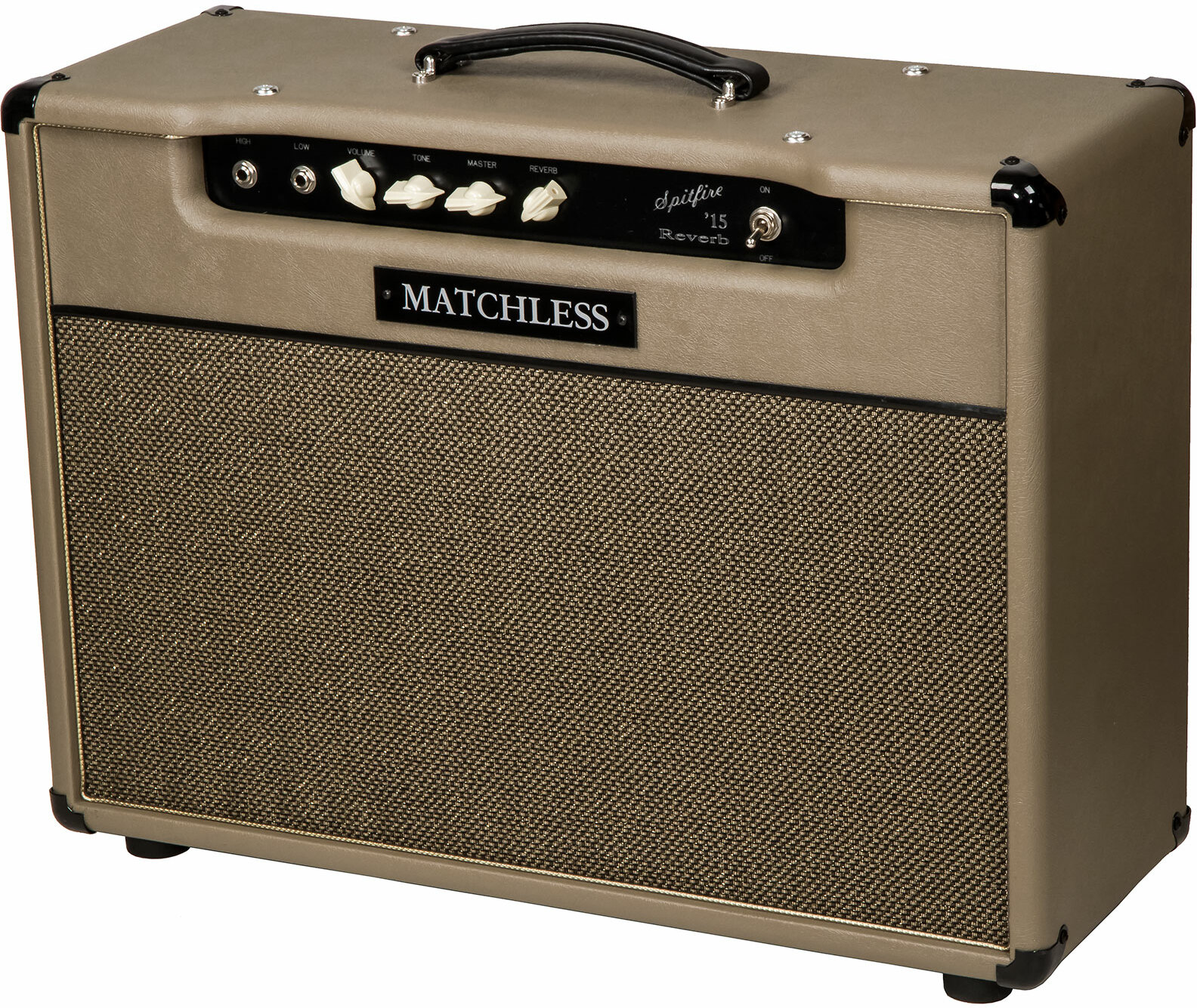 Matchless Spitfire 15 112 Reverb 15w 1x12 Capuccino/gold - Combo amplificador para guitarra eléctrica - Main picture