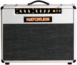 Combo amplificador para guitarra eléctrica Matchless DC-30 - White/Silver