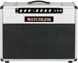 Combo amplificador para guitarra eléctrica Matchless DC-30 Reverb - Gray/White/Silver