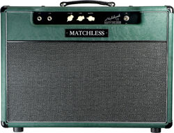 Combo amplificador para guitarra eléctrica Matchless Nighthawk 112 Combo - Green/Silver