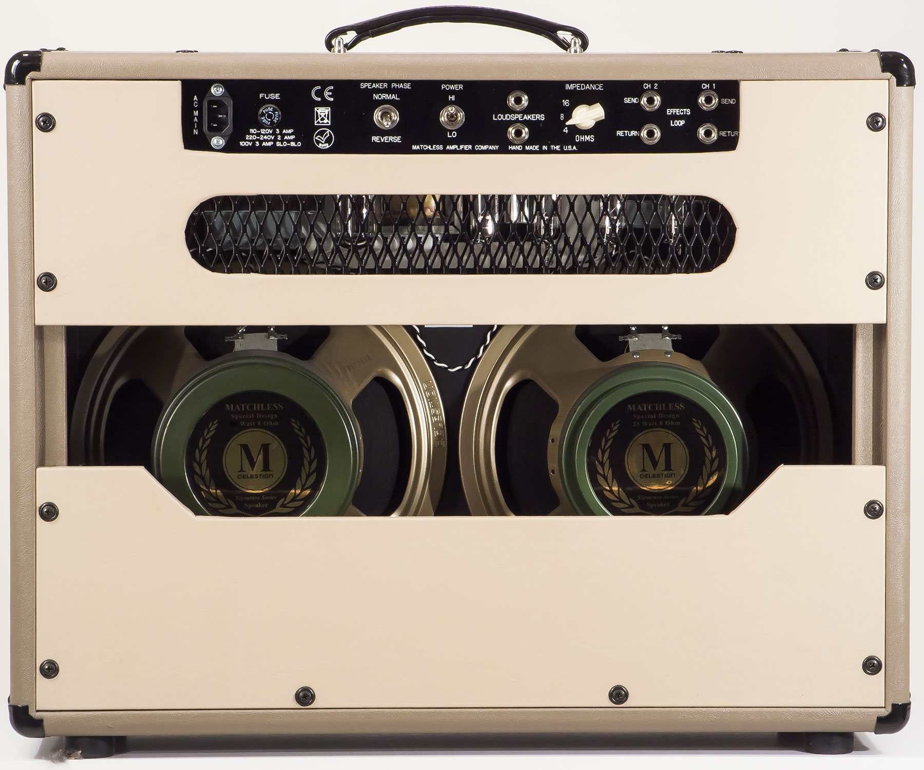 Matchless Dc-30 30w 2x12 Cappuccino/gold - Combo amplificador para guitarra eléctrica - Variation 3