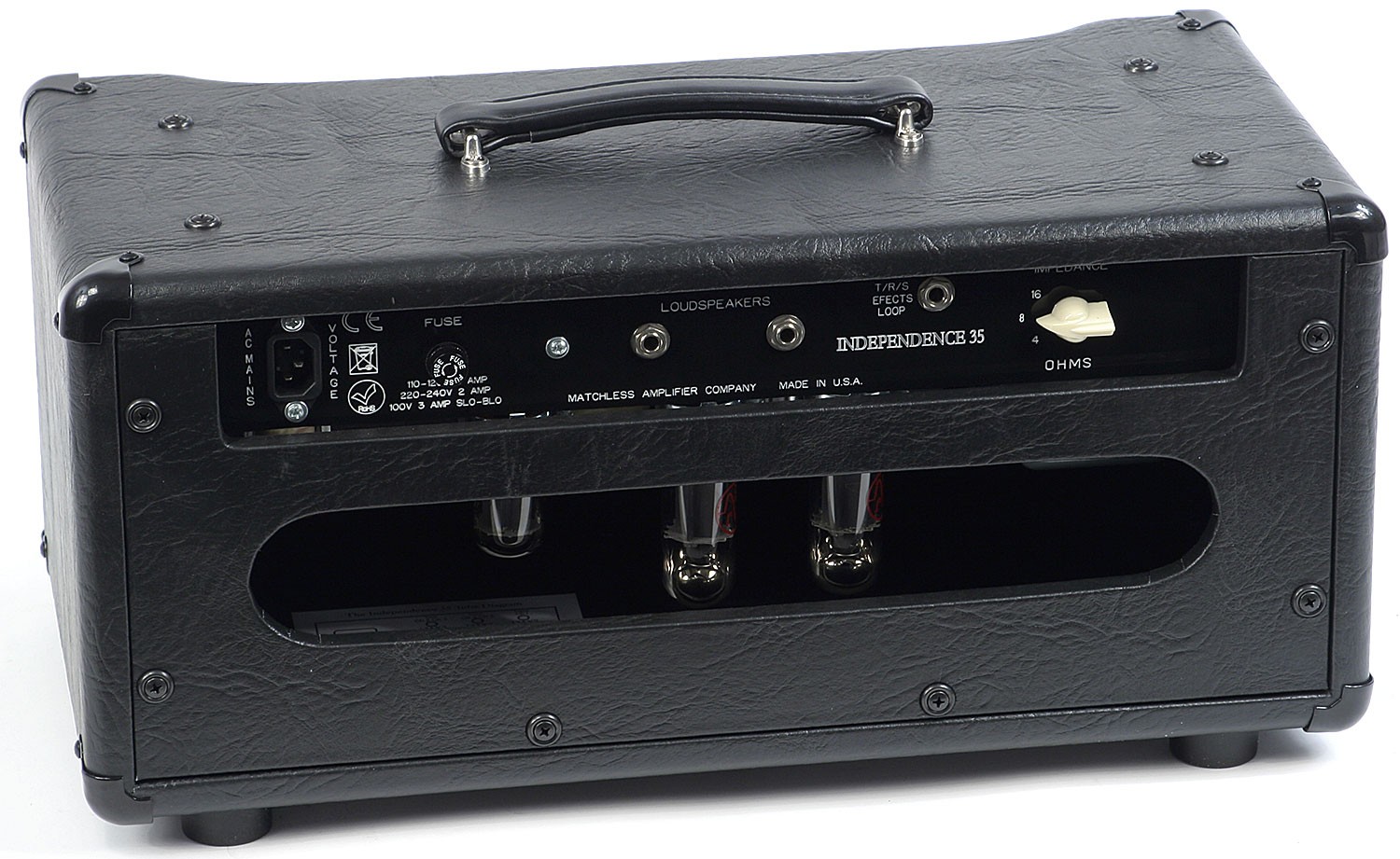 Matchless Independance 35 Head 35w Black - Cabezal para guitarra eléctrica - Variation 1