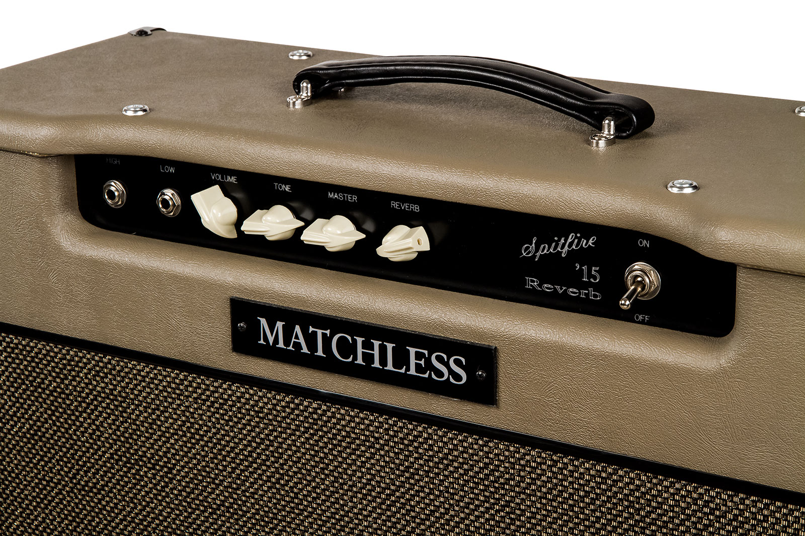 Matchless Spitfire 15 112 Reverb 15w 1x12 Capuccino/gold - Combo amplificador para guitarra eléctrica - Variation 2