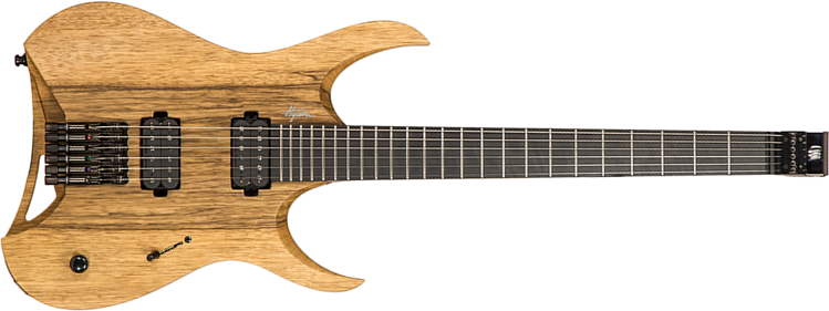 Mayones Guitars Hydra Bl 6 2h Seymour Duncan Ht Eb #hf2301591 - Natural - Guitarra electrica metalica - Main picture