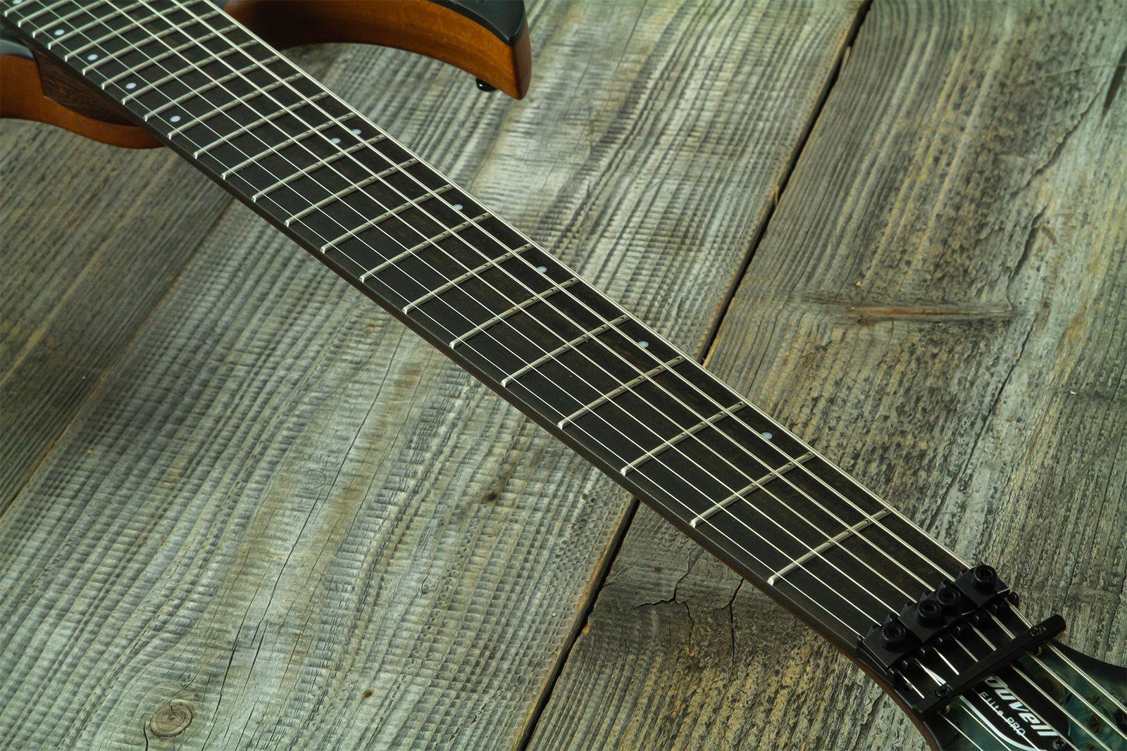 Mayones Guitars Duvell Elite Pro 7c Baryton 2h Velvetrone Fr Eb #df2511178 - Matt Ice Dragon - Guitarra eléctrica barítono - Variation 6
