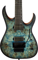 Guitarra eléctrica barítono  Mayones guitars Duvell Elite Pro 7 #DF2511178 (7-String, Baritone) - Matt Ice Dragon