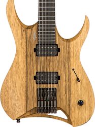 Guitarra electrica metalica Mayones guitars Hydra BL 6 #HF2301591 - Natural
