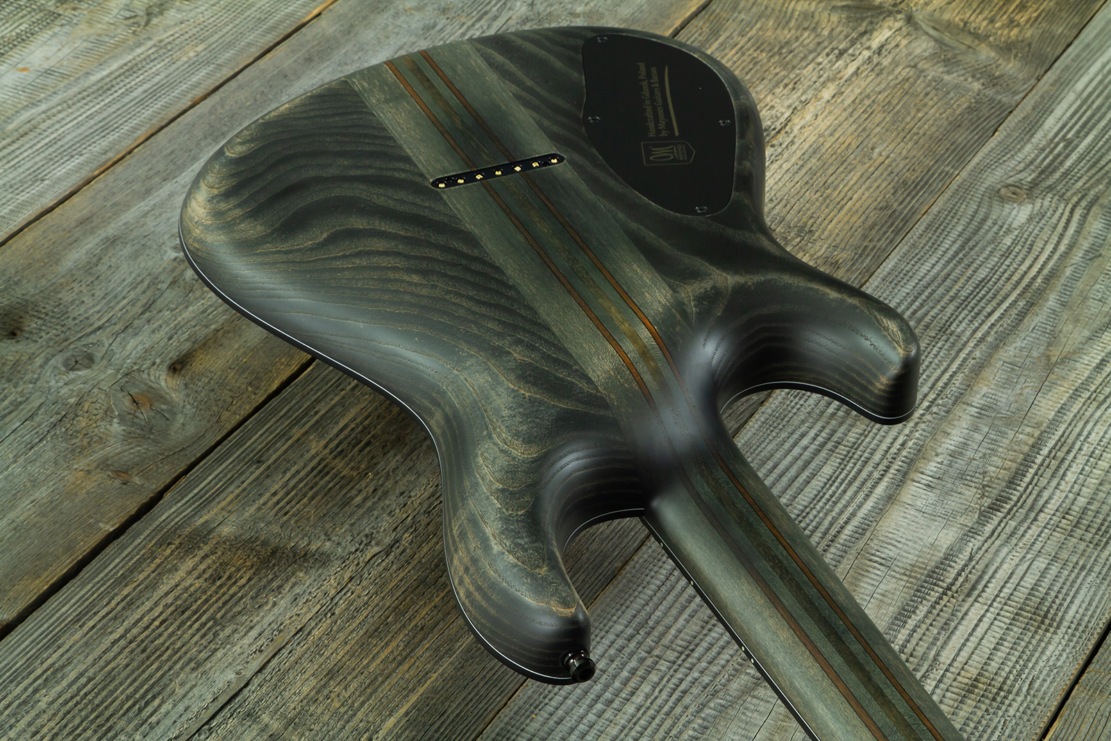 Mayones Guitars Regius Gothic 7c 2h Velvetrone Ht Eb #rf2510207 - Matt Gothic Black - Guitarra eléctrica de 7 cuerdas - Variation 8