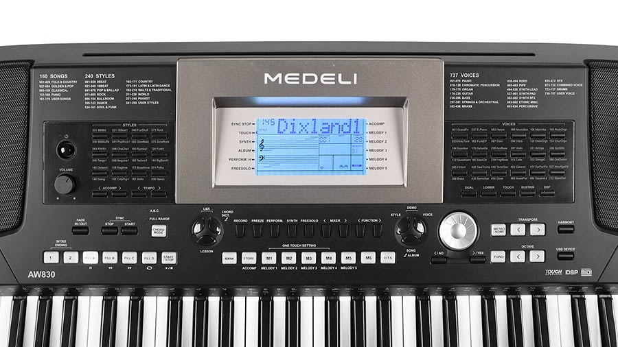 Medeli Aw830 - Teclado de entertainer / Arreglista - Variation 4