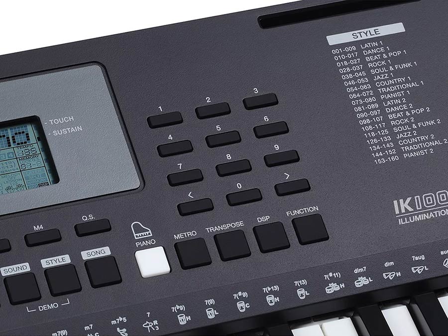 Medeli Ik100 - Teclado de entertainer / Arreglista - Variation 2