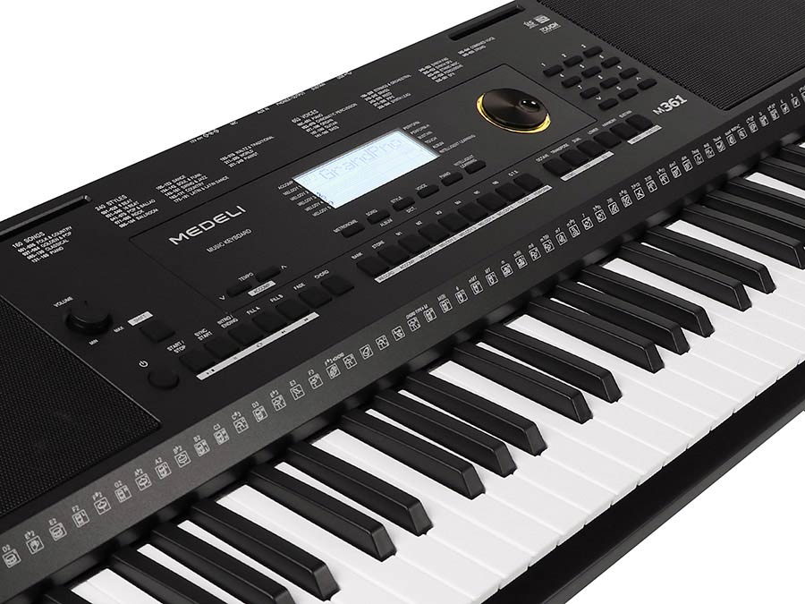 Medeli M361 - Teclado de entertainer / Arreglista - Variation 4