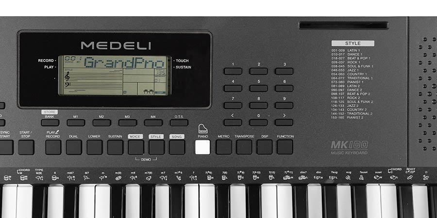 Medeli Mk100 - Teclado de entertainer / Arreglista - Variation 3