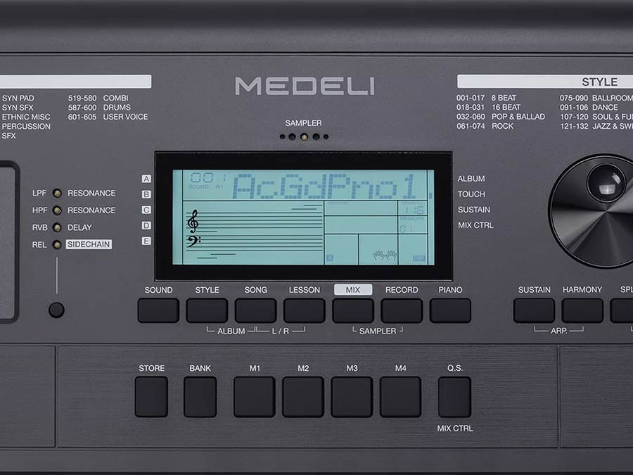 Medeli Mk401 - Teclado de entertainer / Arreglista - Variation 8