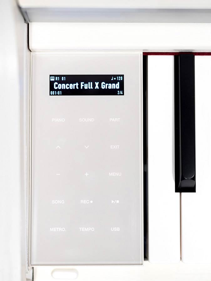 Medeli Up405e/wh - Piano digital con mueble - Variation 4