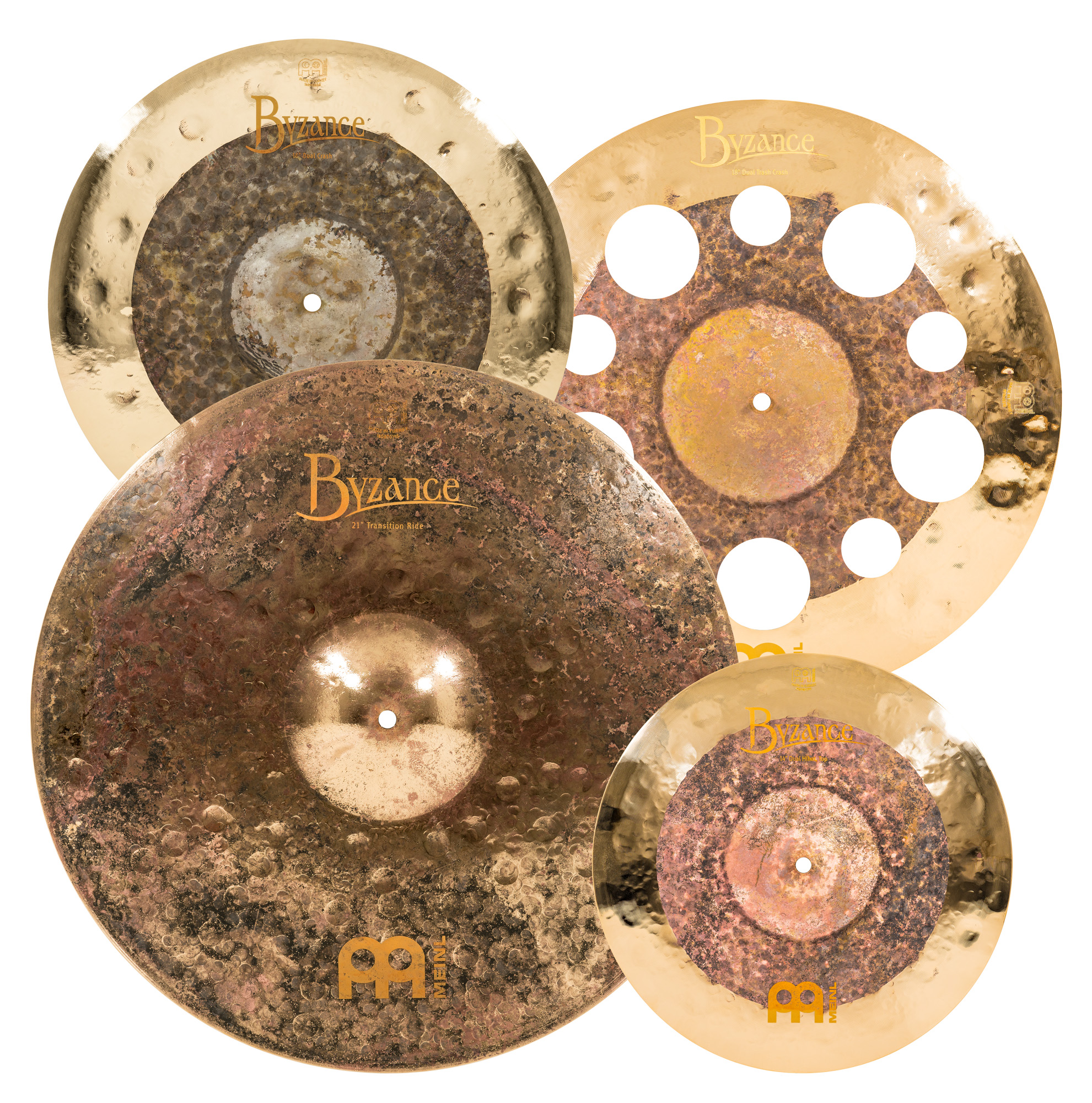 Meinl Byzance Ed Dual Pack 14 16 18 21 - Pack platillos - Variation 1