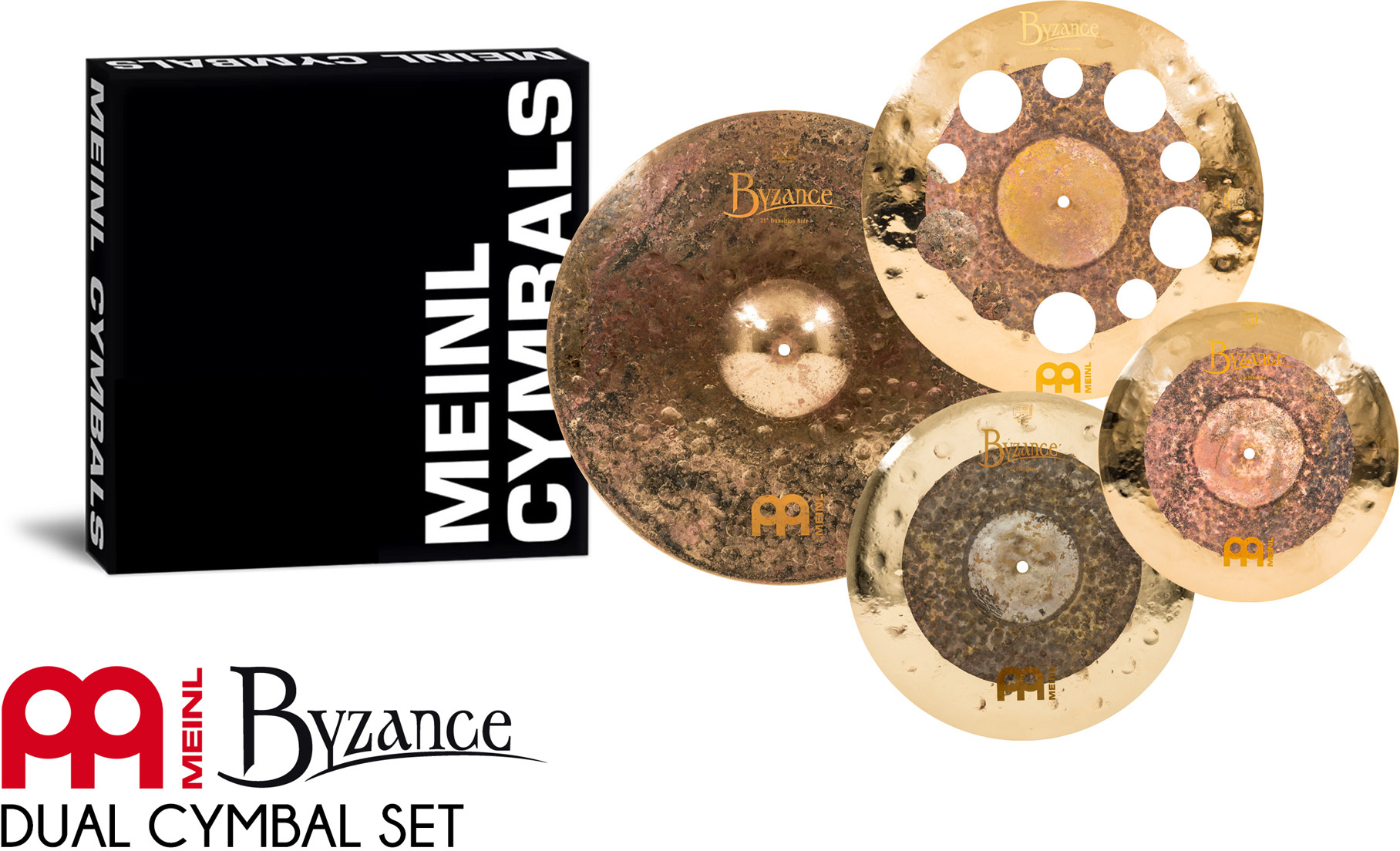 Meinl Byzance Ed Dual Pack 14 16 18 21 - Pack platillos - Main picture