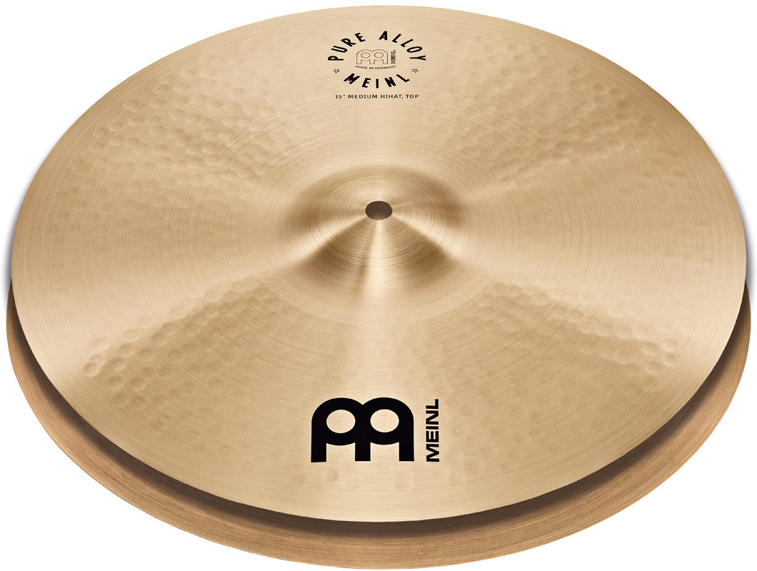 Meinl Charleston Pure Alloy 14 Medium - 14 Pouces - Platillos hit hat charleston - Main picture