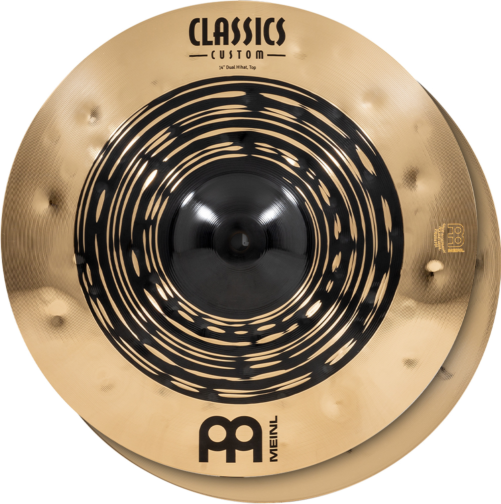 Meinl Classic Custom Dual - 14 Pouces - Platillos hit hat charleston - Main picture