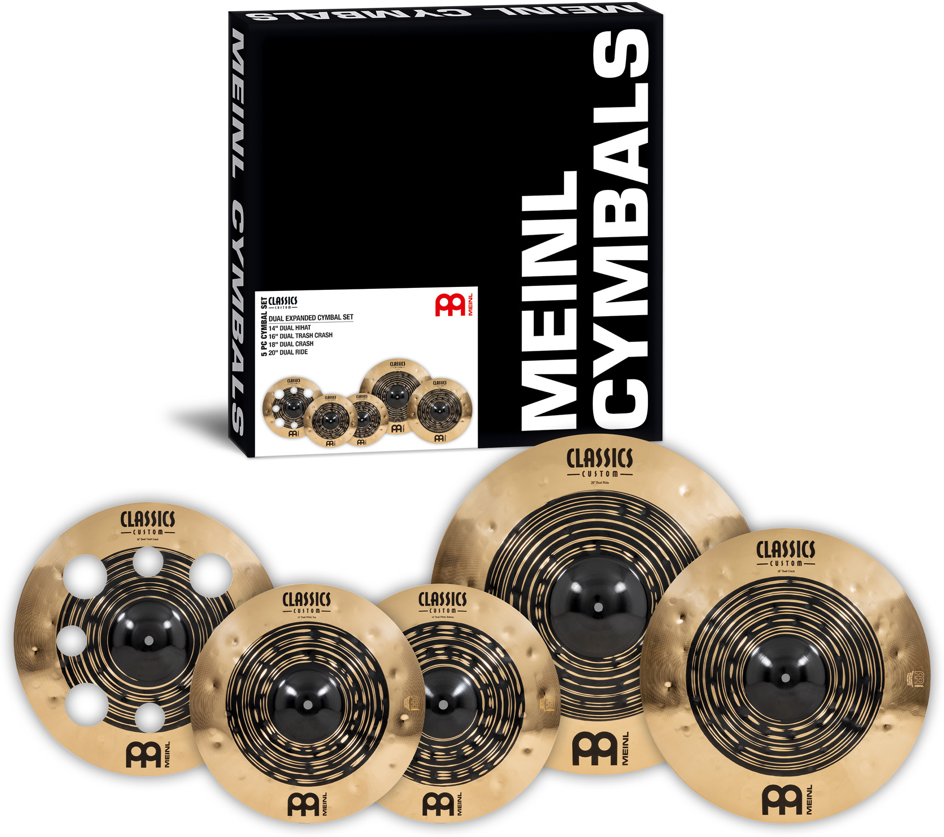 Meinl Classic Custom Dual Set - Pack platillos - Main picture