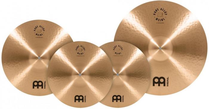 Pack platillos Meinl Pack Pure Alloy (14