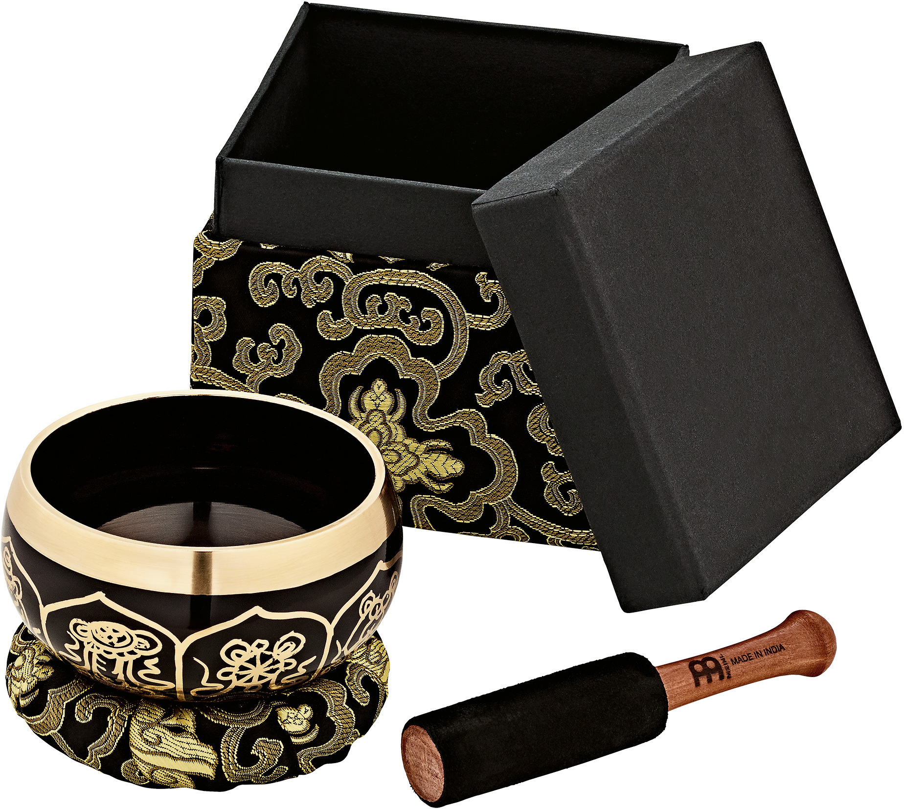 Meinl Singing Bowl Ornemental Sonic Nergy 10.5 Black - Campana - Main picture