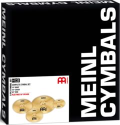Pack platillos Meinl HCS Set 3 cymbales 14/16/20 + 10