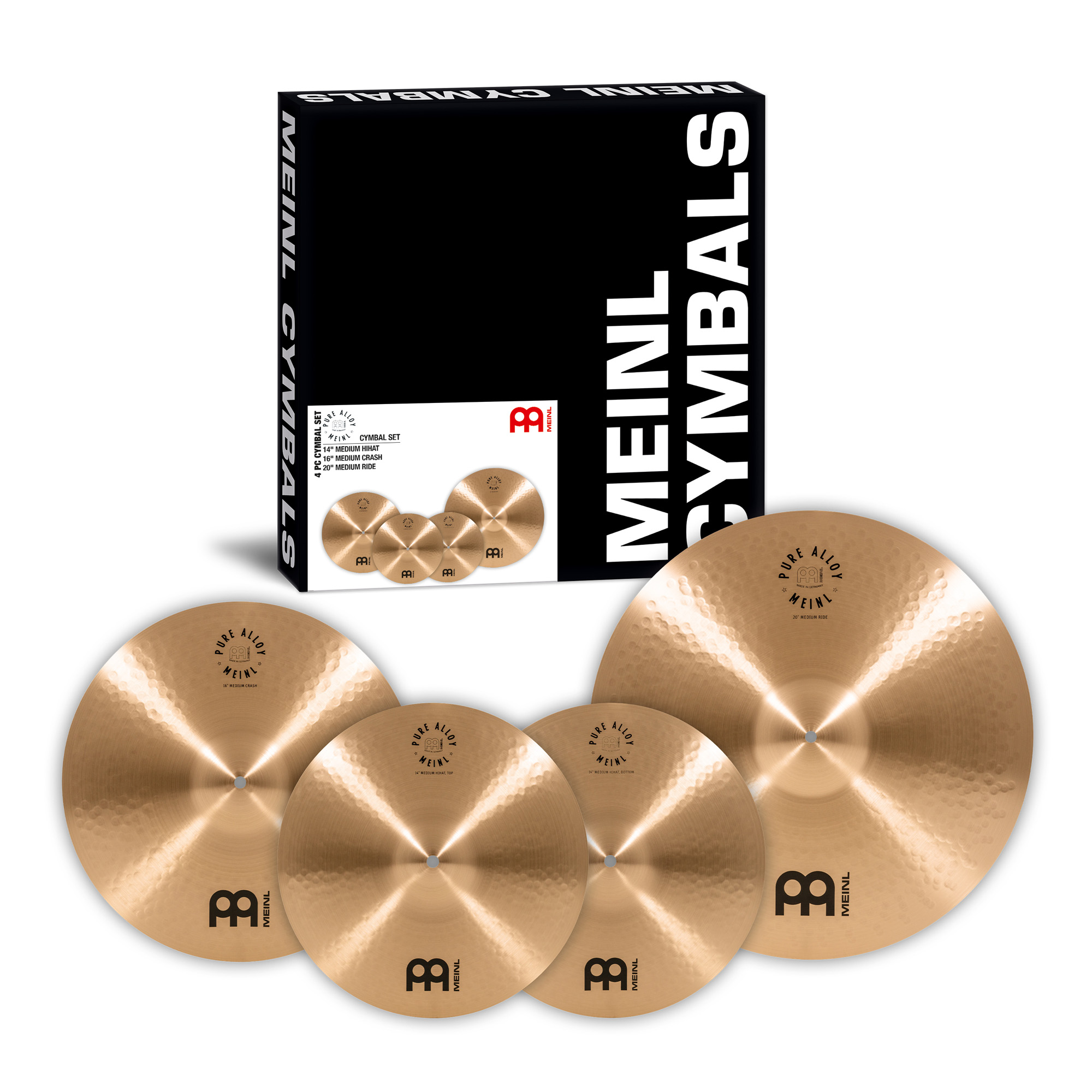 Meinl Pure Alloy Set - Pack platillos - Variation 1