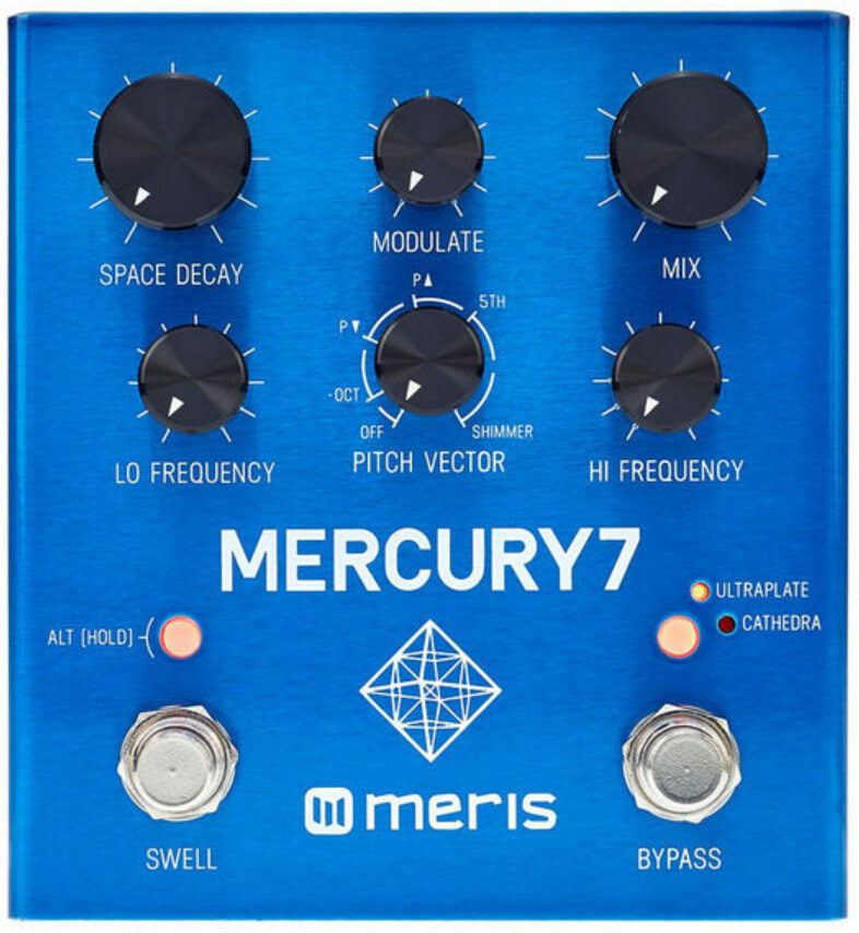 Meris Mercury 7 Reverb Pedal - Pedal de reverb / delay / eco - Main picture