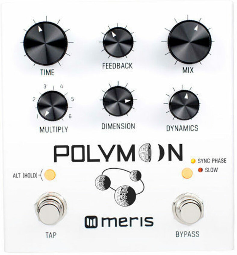 Meris Polymoon Modulated Multiple Tap Delay - Pedal de reverb / delay / eco - Main picture