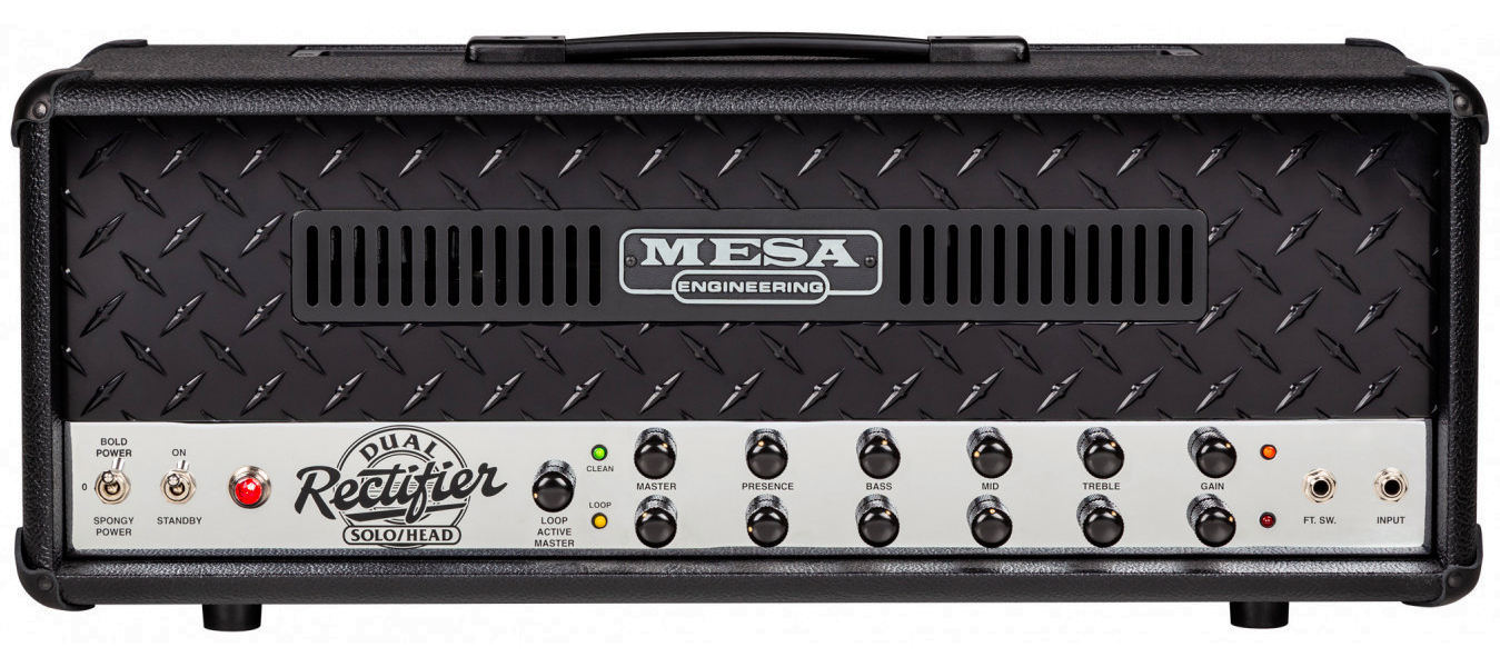Mesa Boogie 90s Dual Rectifier Head 100w 6l6 Blackout - Cabezal para guitarra eléctrica - Variation 1