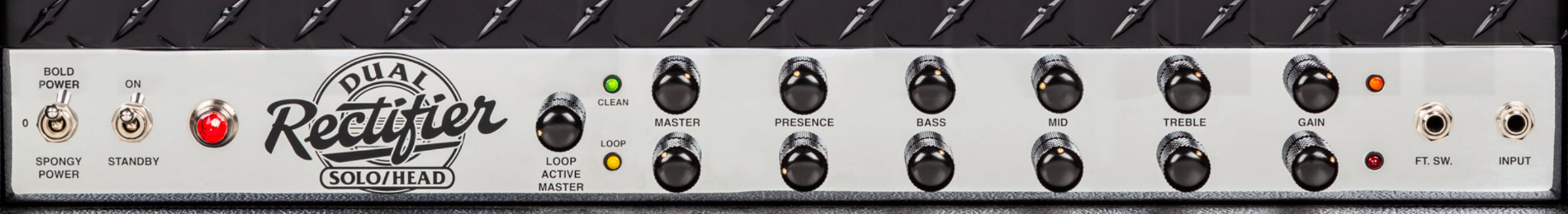 Mesa Boogie 90s Dual Rectifier Head 100w 6l6 Blackout - Cabezal para guitarra eléctrica - Variation 2