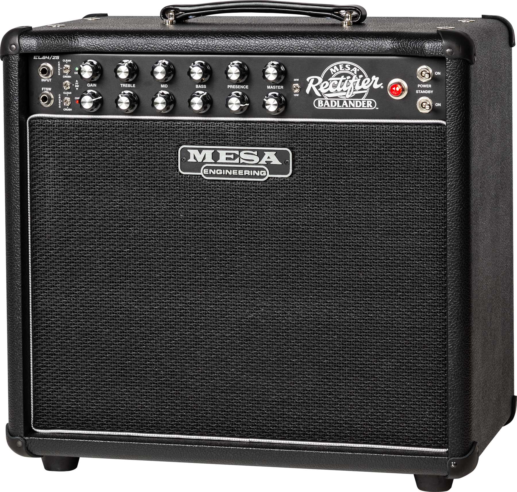 Mesa Boogie Badlander 25 1x12 Combo 10/25w 112 El84 Black Bronco - Combo amplificador para guitarra eléctrica - Variation 1
