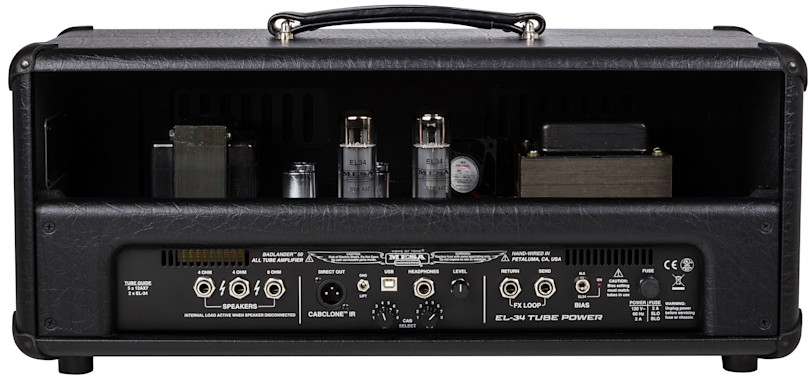Mesa Boogie Badlander 50 Head 20/50w El34 Black Taurus - Cabezal para guitarra eléctrica - Variation 2