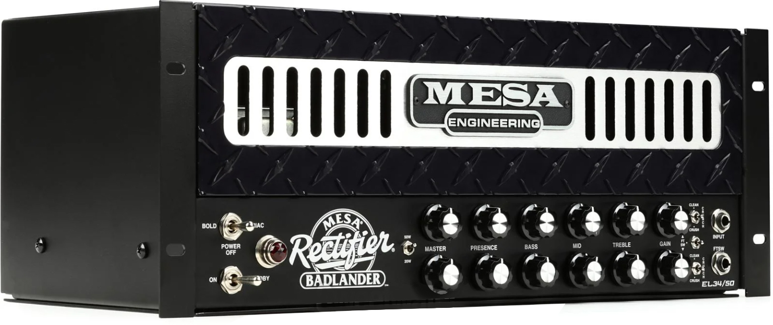 Mesa Boogie Badlander 50 Rackmount Head 50w El34 - Cabezal para guitarra eléctrica - Variation 1